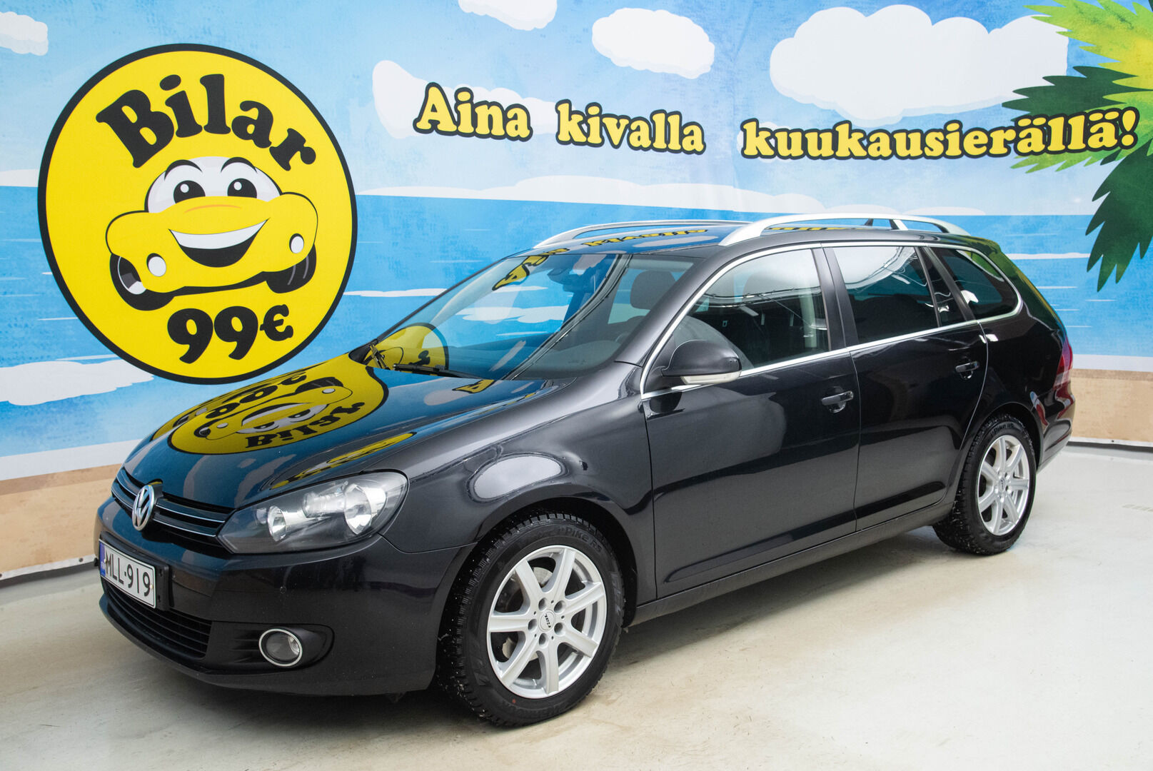 Volkswagen Golf 2010 1.6 TDI Variant Comfortline 77kW - YritysOutlet - Myydään vain yrityksille - Lohkolämmitin / Tutkat / Vakkari 