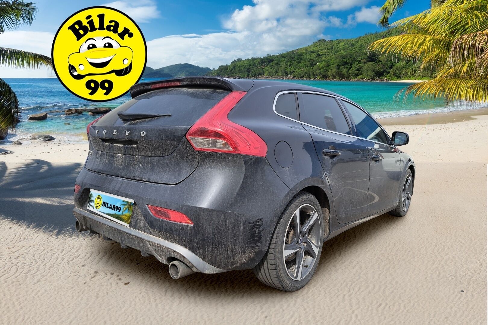 Volvo V40 2013 T3 R-Design - | R-Design | Suomi-auto | Digimittaristo | Keyless | Nahka-alcantara | Xenon | Vakionopeudensäädin | Lohkolämmitin | 2x Renkaat & Vanteet |