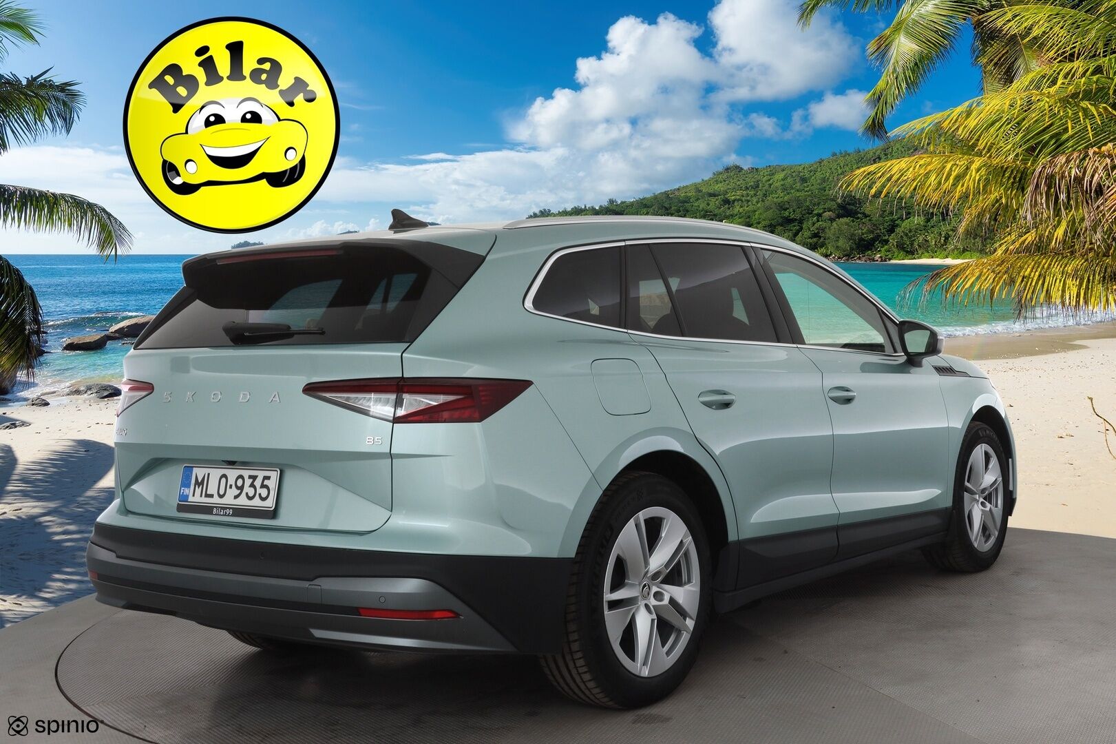 Skoda Enyaq 2024 85 Style BusinessLine - | ILP | Koukku | Canton | HUD | ACC | Matrix-LED | Muistipenkki | P.Kamera | Kaistavahti | Navi | Keyless | Merkkihuollot | Kahdet renkaat | 1-om Suomi-auto |