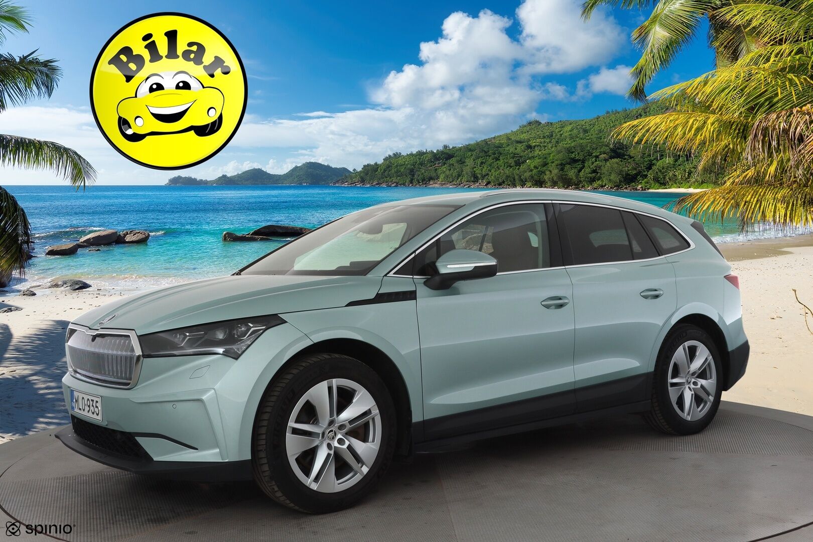 Skoda Enyaq 2024 85 Style BusinessLine - | ILP | Koukku | Canton | HUD | ACC | Matrix-LED | Muistipenkki | P.Kamera | Kaistavahti | Navi | Keyless | Merkkihuollot | Kahdet renkaat | 1-om Suomi-auto |