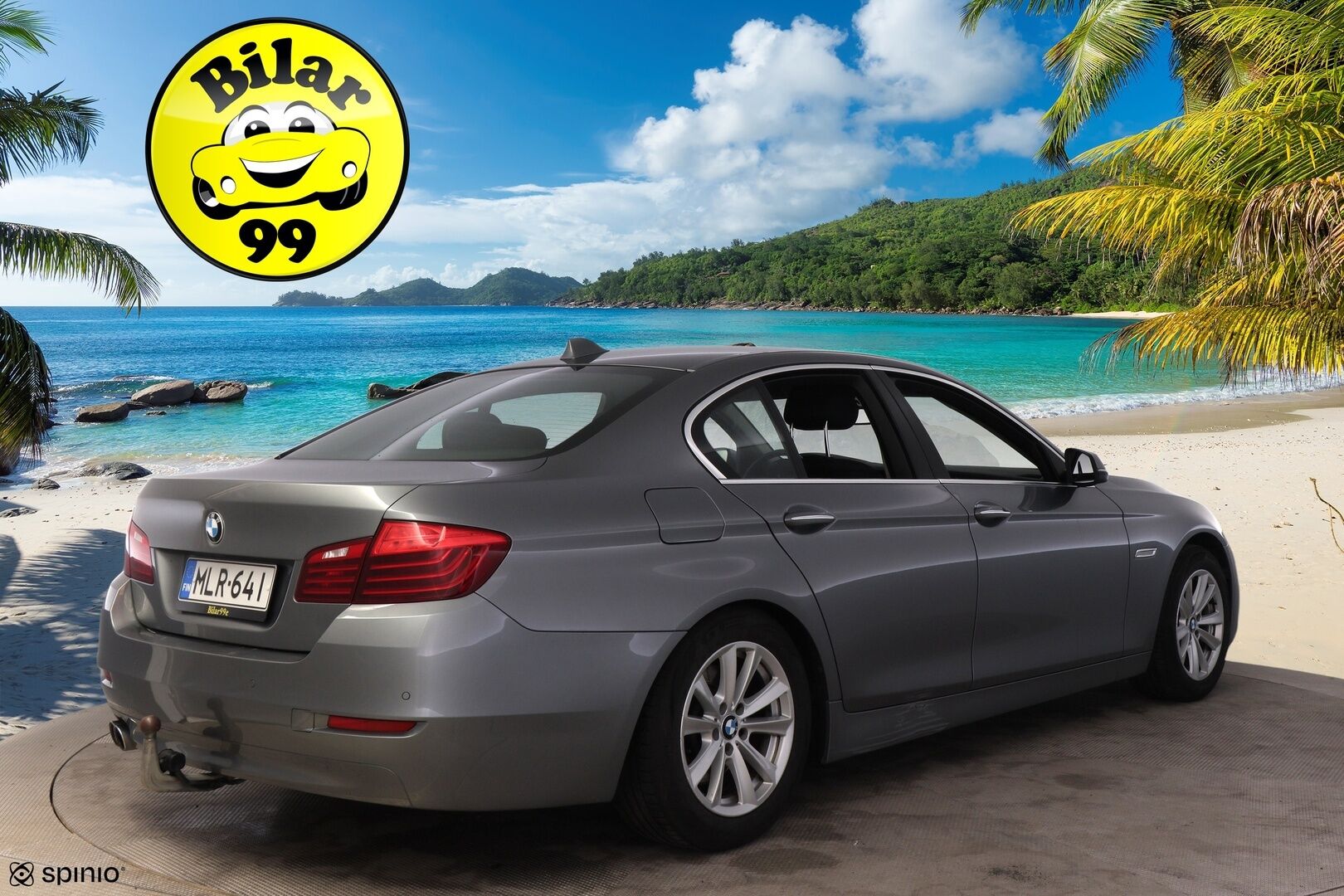 BMW 520 2014 F10 TwinPower Turbo A xDrive Limited Edition *Suomi-Auto / Webasto / ACC / Tutkat / Koukku / Ratinlämmitin* - Fiksu käyttöauto kaksin huippurenkain!