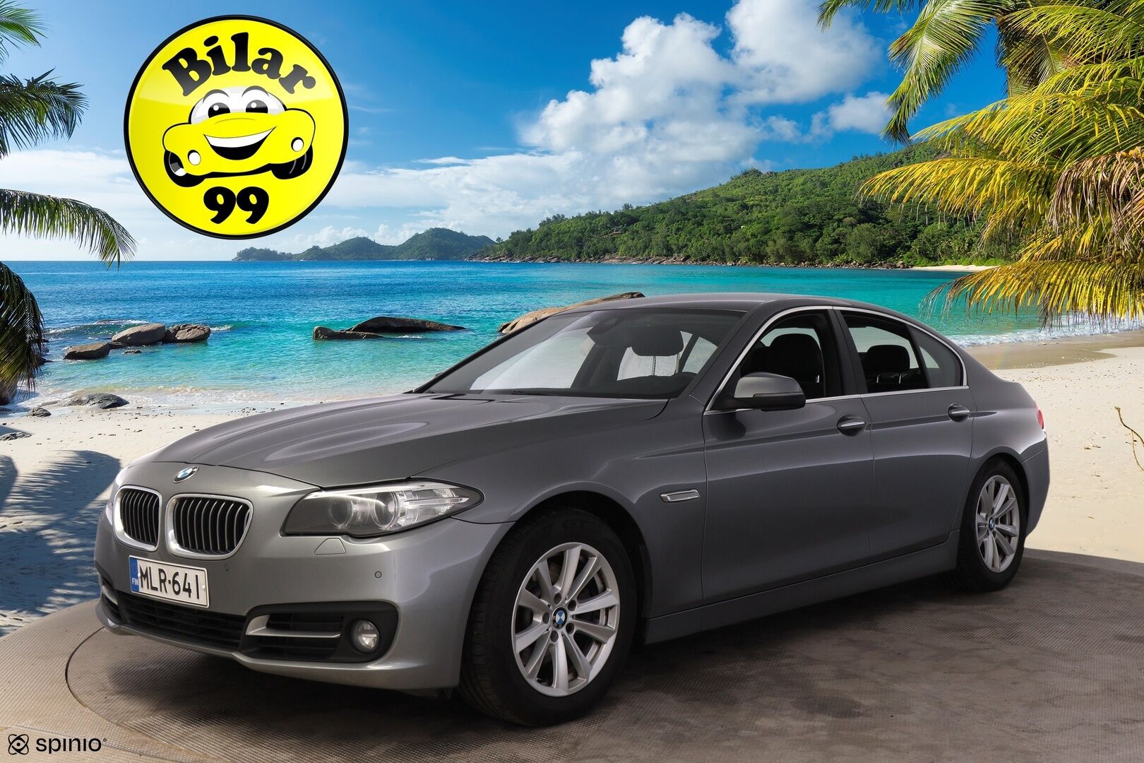BMW 520 2014 F10 TwinPower Turbo A xDrive Limited Edition *Suomi-Auto / Webasto / ACC / Tutkat / Koukku / Ratinlämmitin* - Fiksu käyttöauto kaksin huippurenkain!