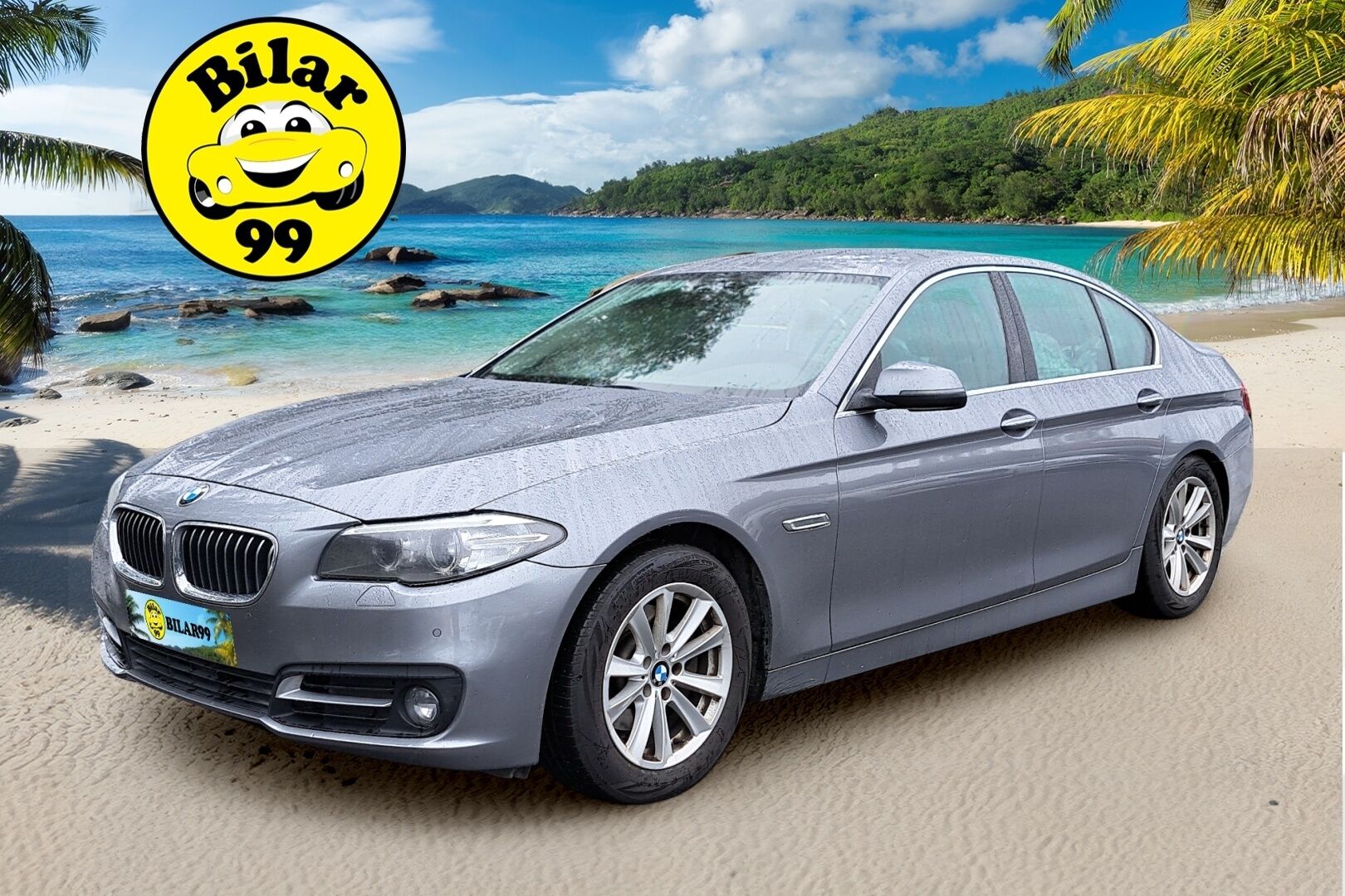 BMW 520 2014 F10 TwinPower Turbo A xDrive Limited Edition *Suomi-Auto / Webasto / ACC / Tutkat / Koukku / Ratinlämmitin* - Fiksu käyttöauto kaksin huippurenkain!