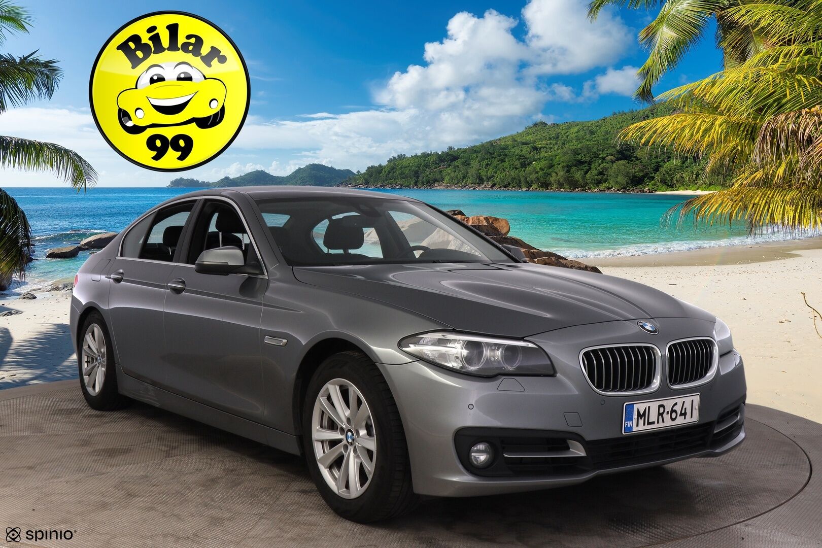 BMW 520 2014 F10 TwinPower Turbo A xDrive Limited Edition *Suomi-Auto / Webasto / ACC / Tutkat / Koukku / Ratinlämmitin* - Fiksu käyttöauto kaksin huippurenkain!