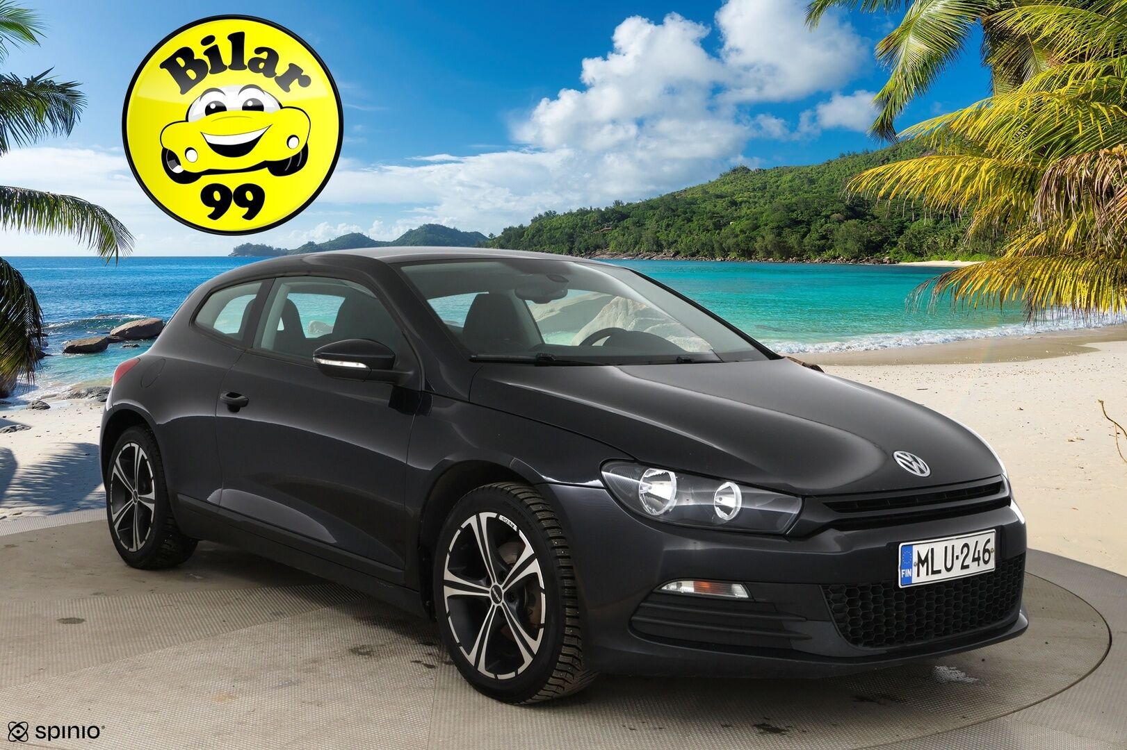 Volkswagen Scirocco 2012 2,0 TDI 103 kW (140 hv) BlueMotion Technology / Vakkari / Bluetooth / Navi / 2x Aluvanteet - Hihna tehty / Hiljattain huollettu!