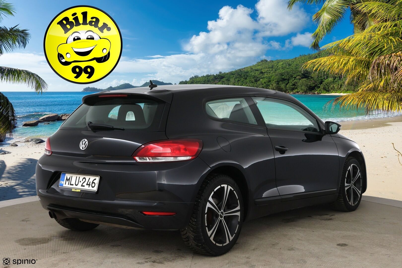 Volkswagen Scirocco 2012 2,0 TDI 103 kW (140 hv) BlueMotion Technology / Vakkari / Bluetooth / Navi / 2x Aluvanteet - Hihna tehty / Hiljattain huollettu!