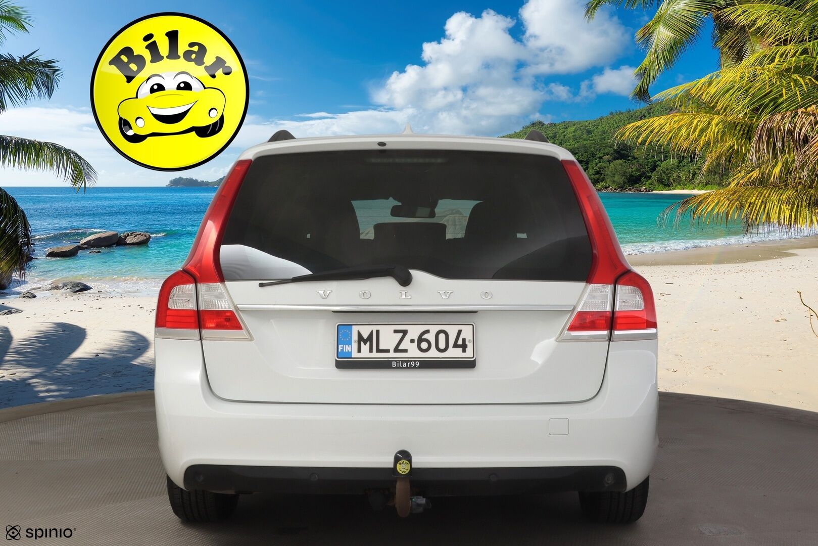 Volvo V70 2014 D2 Kinetic aut - | Suomi-auto | Vakionopeudensäädin | Kahdet hyväkuntoiset renkaat alumiinivanteilla | 