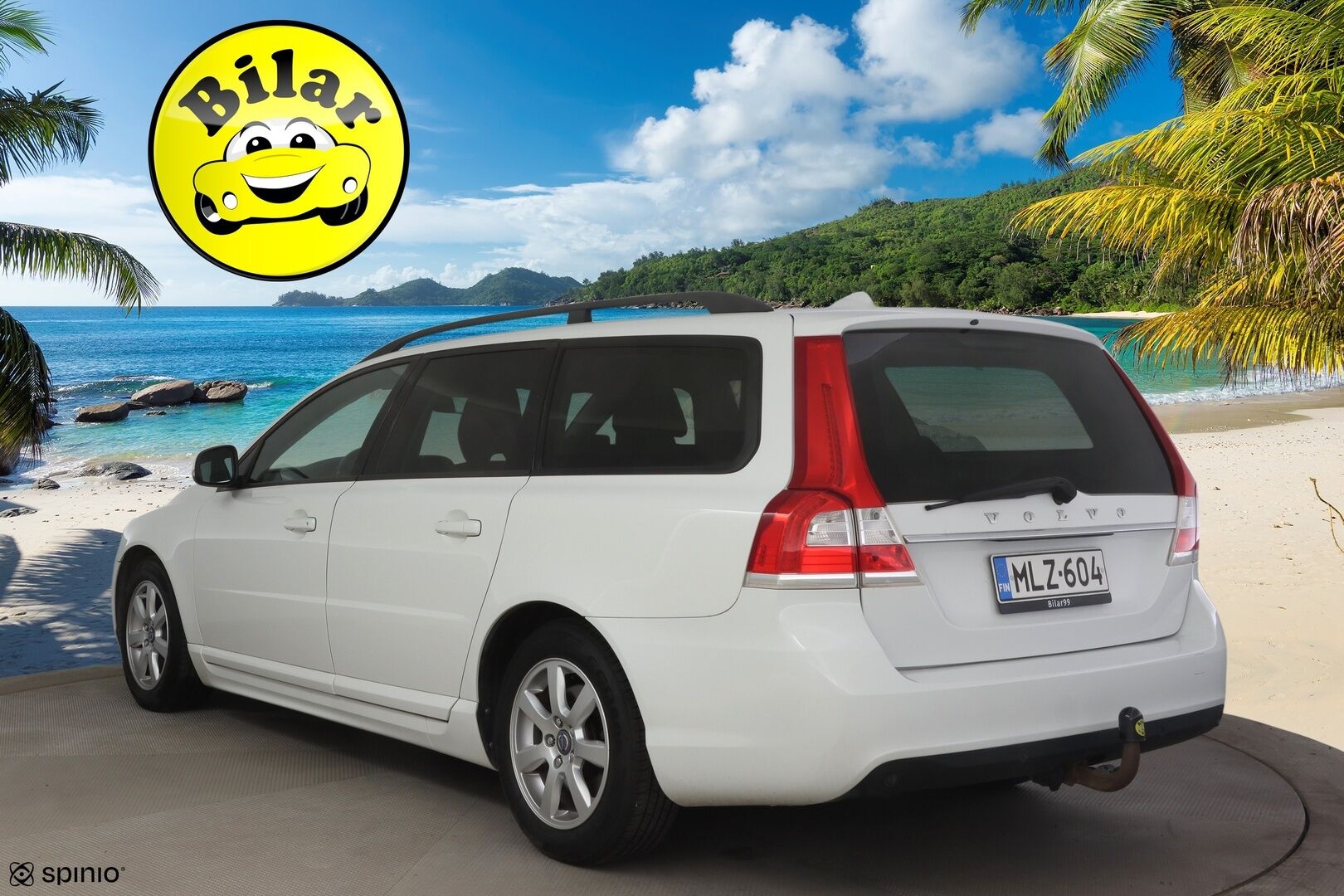 Volvo V70 2014 D2 Kinetic aut - | Suomi-auto | Vakionopeudensäädin | Kahdet hyväkuntoiset renkaat alumiinivanteilla | 