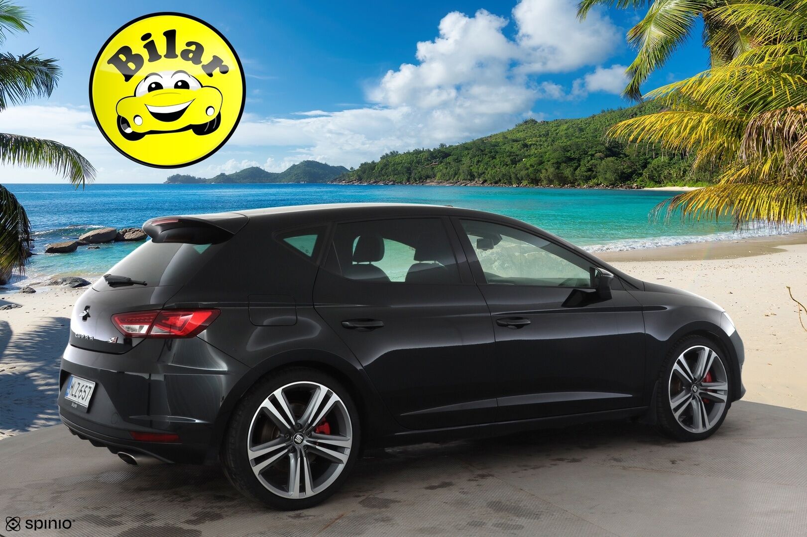Seat Leon 2014 2,0 TSI 280 Cupra - | Pa-lisälämmitin | ACC | LED | P.Tutkat | Kaistavahti | Navi | Nahka-alcantara | Suomi-auto | Kahdet renkaat |