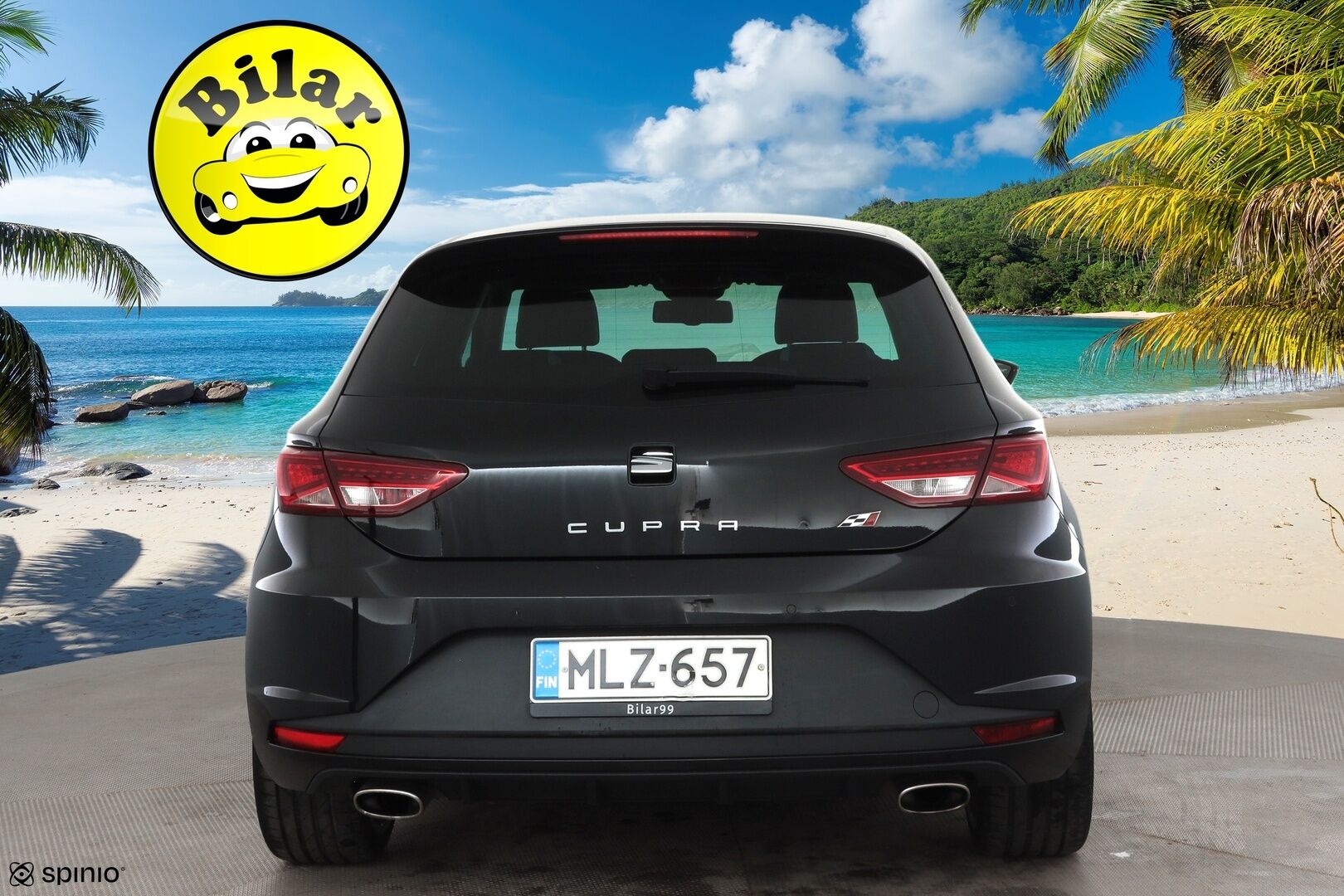 Seat Leon 2014 2,0 TSI 280 Cupra - | Pa-lisälämmitin | ACC | LED | P.Tutkat | Kaistavahti | Navi | Nahka-alcantara | Suomi-auto | Kahdet renkaat |