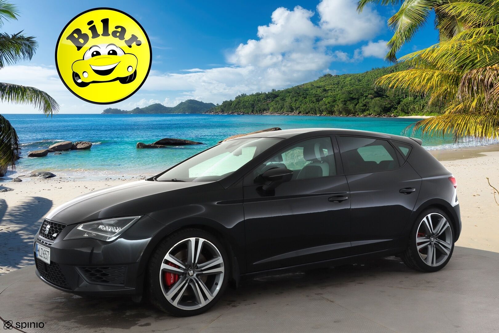 Seat Leon 2014 2,0 TSI 280 Cupra - | Pa-lisälämmitin | ACC | LED | P.Tutkat | Kaistavahti | Navi | Nahka-alcantara | Suomi-auto | Kahdet renkaat |