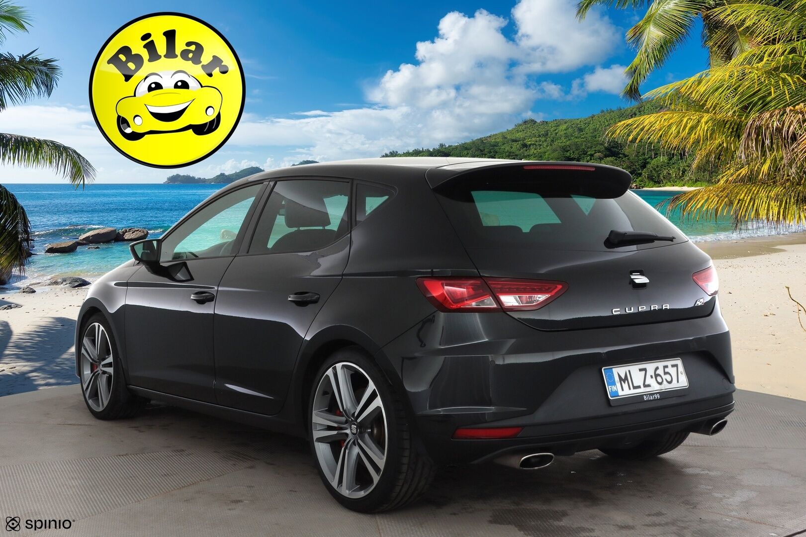 Seat Leon 2014 2,0 TSI 280 Cupra - | Pa-lisälämmitin | ACC | LED | P.Tutkat | Kaistavahti | Navi | Nahka-alcantara | Suomi-auto | Kahdet renkaat |