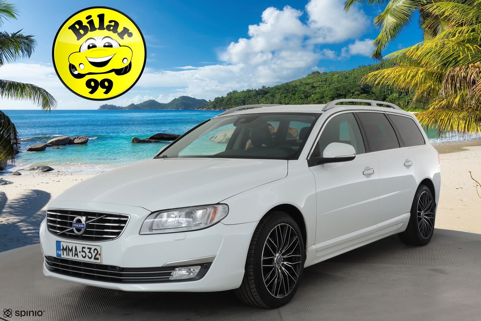 Volvo V70 2015 D4 Business Summum aut **Vakkari / Webasto / P.tutkat / Muistipenkki / Digimittaristo** - Suomi-auto / Kahdet renkaat aluvanteilla / Navi / KeylessGo