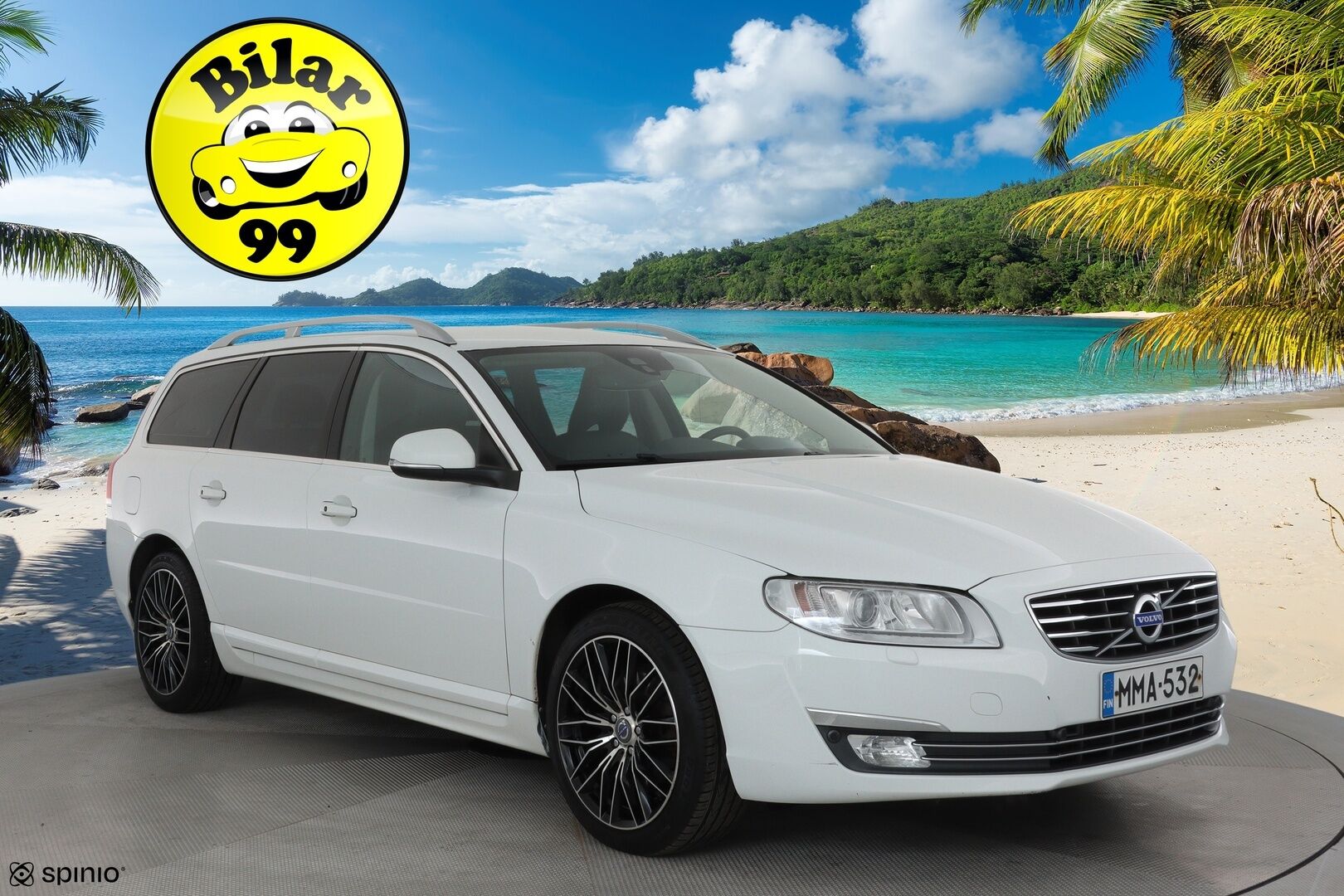 Volvo V70 2015 D4 Business Summum aut **Vakkari / Webasto / P.tutkat / Muistipenkki / Digimittaristo** - Suomi-auto / Kahdet renkaat aluvanteilla / Navi / KeylessGo