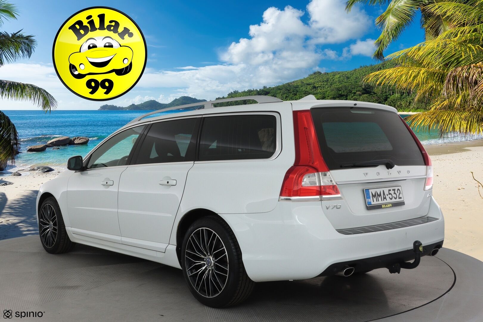 Volvo V70 2015 D4 Business Summum aut **Vakkari / Webasto / P.tutkat / Muistipenkki / Digimittaristo** - Suomi-auto / Kahdet renkaat aluvanteilla / Navi / KeylessGo