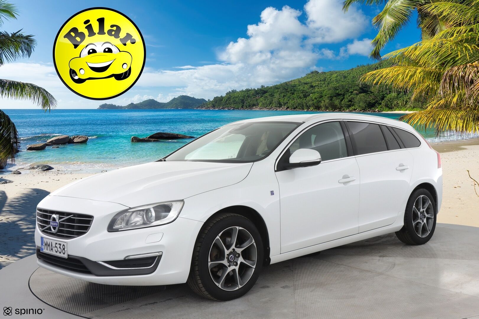 Volvo V60 2015 D4 Ocean Race Business aut - | Nahkasisusta | Suomi-auto | Ei Adblue | Vakionopeudensäädin | P.tutkat | Kahdet renkaat | 