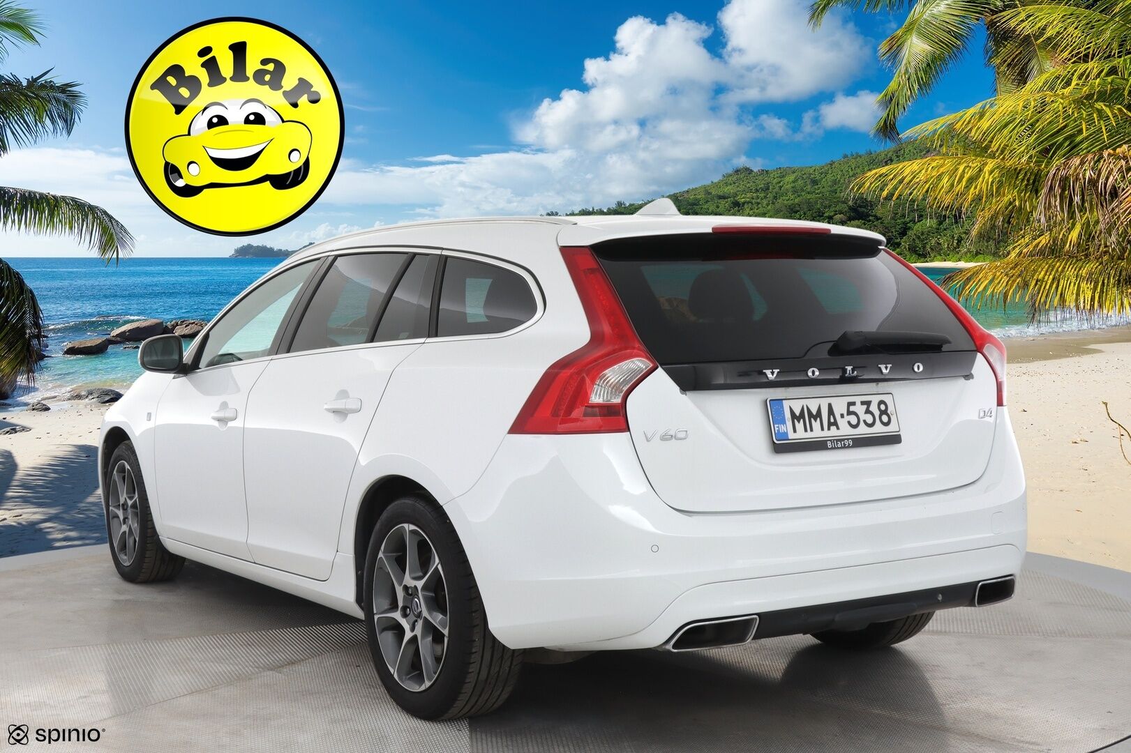 Volvo V60 2015 D4 Ocean Race Business aut - | Nahkasisusta | Suomi-auto | Ei Adblue | Vakionopeudensäädin | P.tutkat | Kahdet renkaat | 
