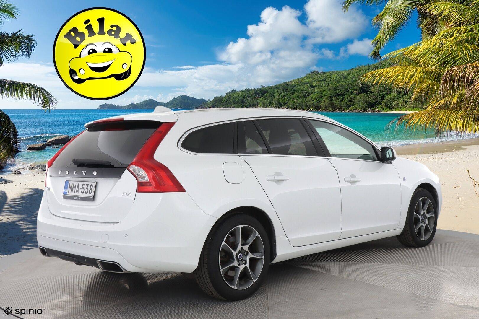 Volvo V60 2015 D4 Ocean Race Business aut - | Nahkasisusta | Suomi-auto | Ei Adblue | Vakionopeudensäädin | P.tutkat | Kahdet renkaat | 