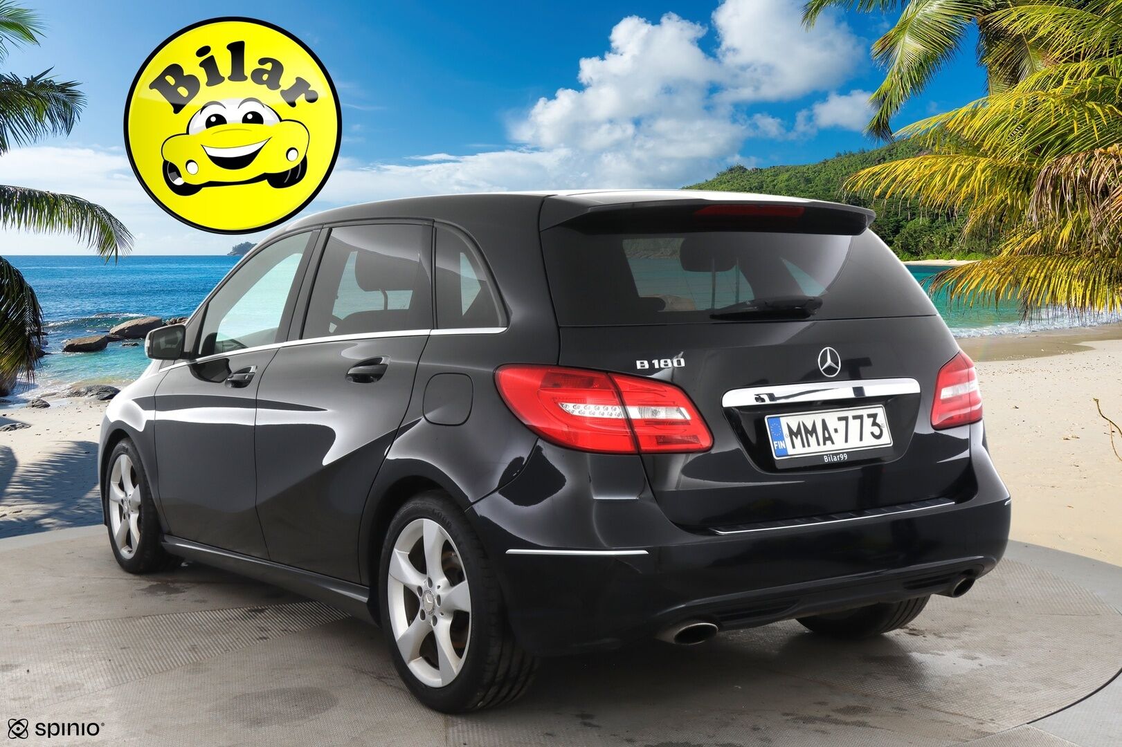 Mercedes-Benz B 2015 180 BE A Premium Business - Bluetooth | Puolinahat | P. kamera | Vakkari | Xenon | Musta sisäkatto | 
