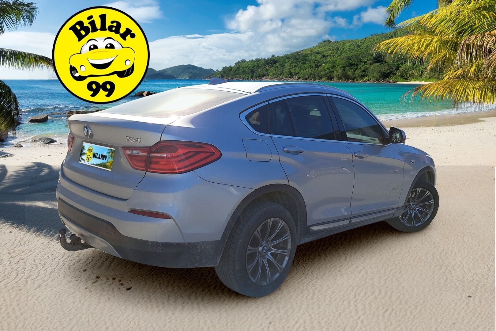 BMW X4 2015 F26 xDrive30d TwinPower Turbo A Business Automatic *Suomiauto / Koukku / Tutkat / Lohkolämmitin / Puolinahat* - 30d / 2x OEM Alut / Metalliväri - HULLUT AVAJAISHULINAT KORKOTARJOUS 3,29 %