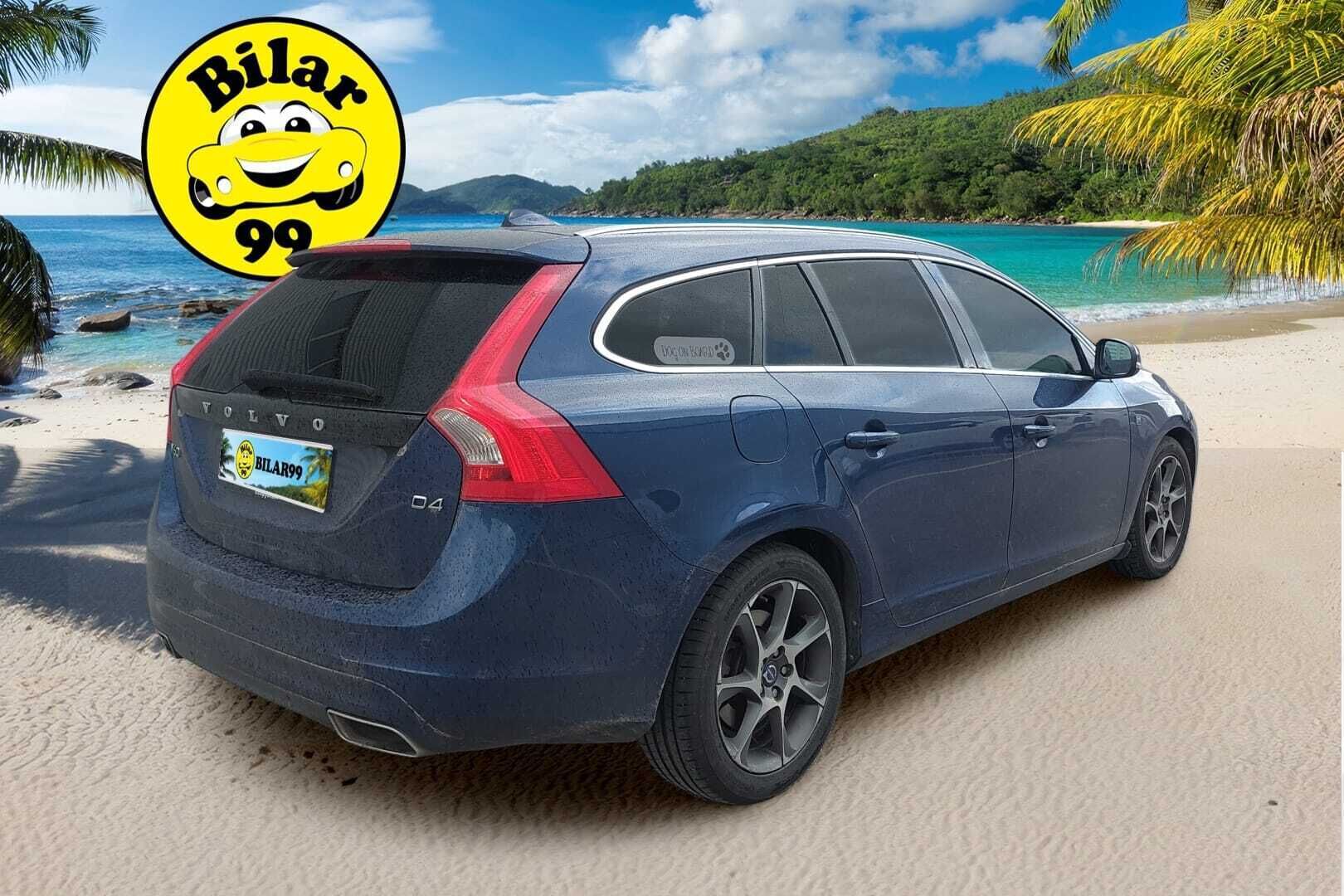 Volvo V60 2015 D4 Ocean Race Business aut - Webasto | High Perf Audio | Nahkasisusta | Aktiiviset Xenonit |  Vakkari | Suomiauto | Jakopää tehty!
