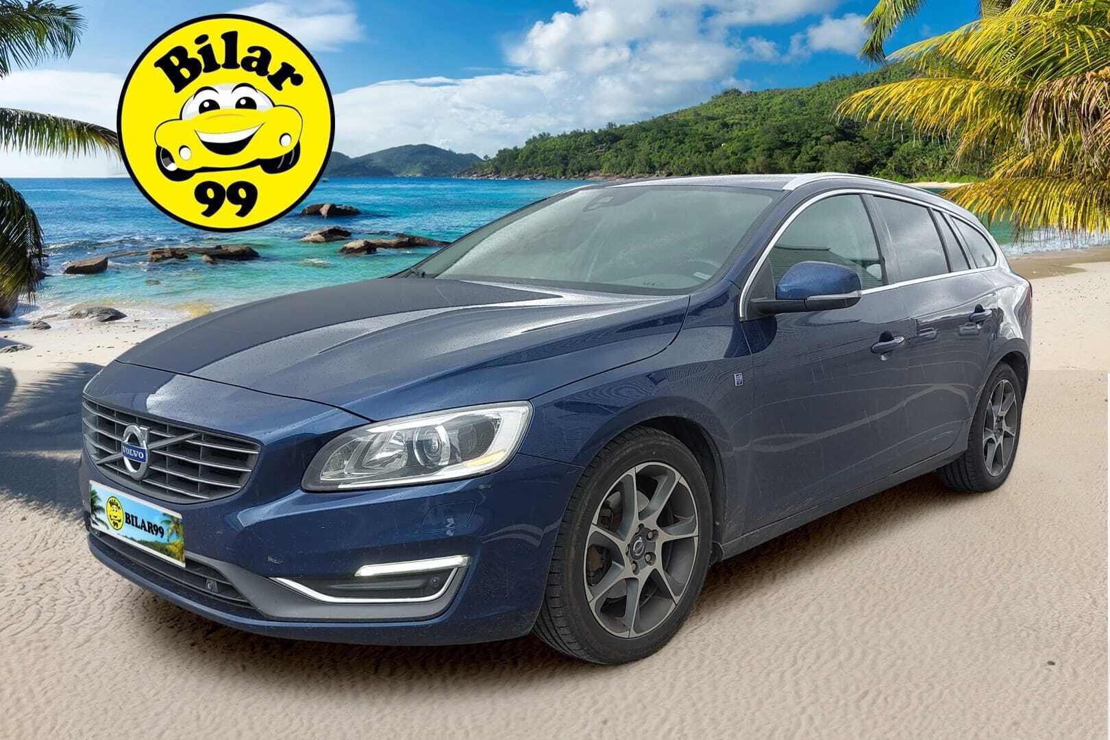 Volvo V60 2015 D4 Ocean Race Business aut - Webasto | High Perf Audio | Nahkasisusta | Aktiiviset Xenonit |  Vakkari | Suomiauto | Jakopää tehty!
