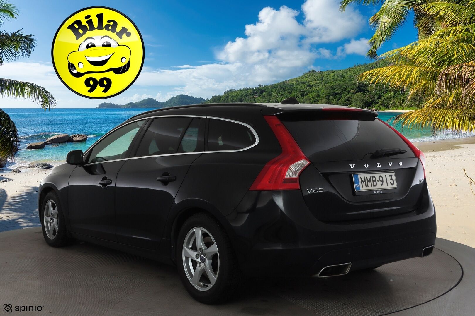 Volvo V60 2015 D4 Business aut * Webasto / Vakkari / Xenon / P.tutka / Bluetooth / Keyless * - Suomi-auto / Kahdet renkaat aluvanteilla