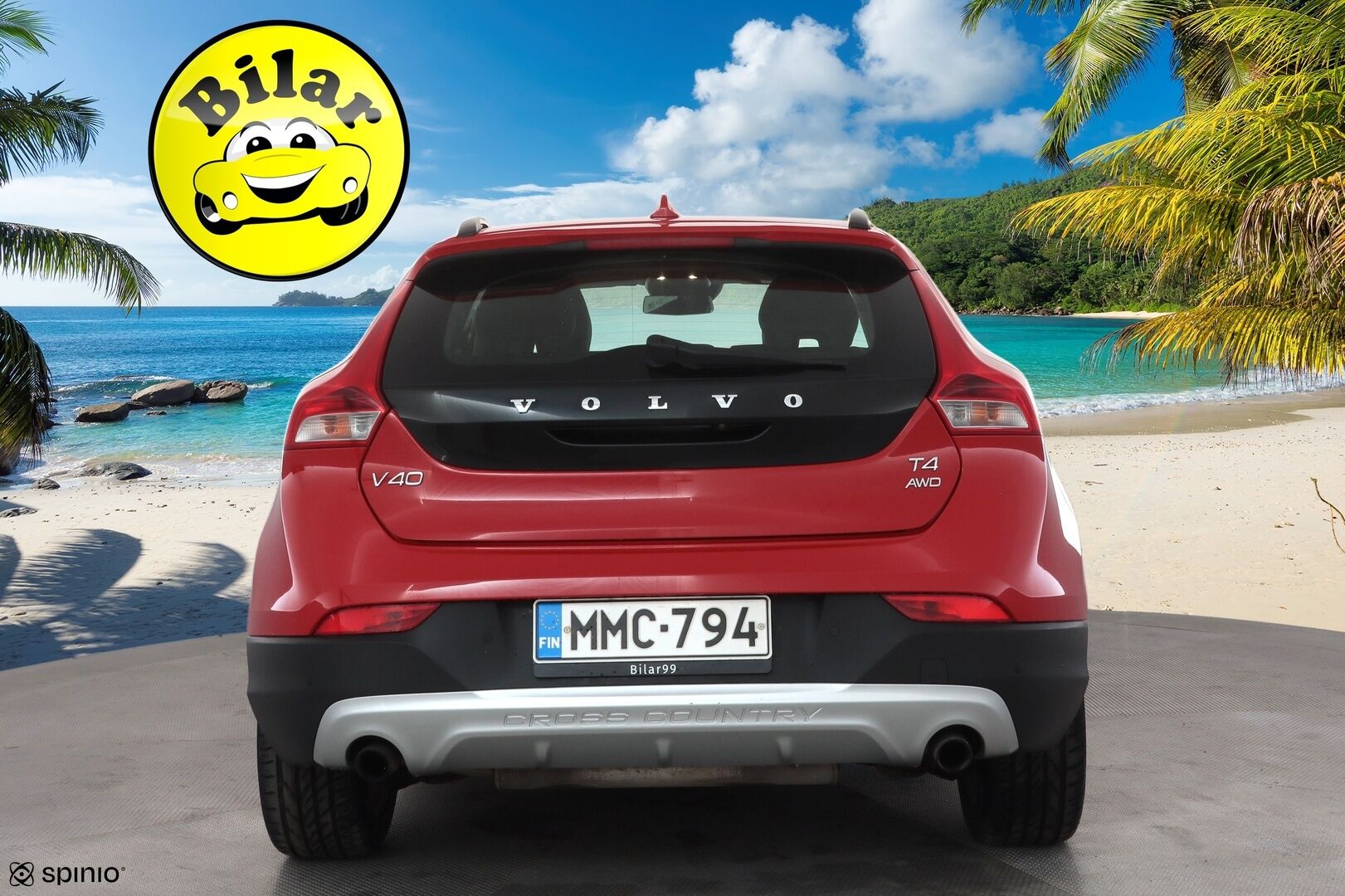 Volvo V40 Cross Country 2014 T4 AWD Summum aut - | ACC | Muistipenkki | Nahat | Digimittari | P.kamera | Xenon | Lane Assist | BLIS | Keyless | Huoltokirja | Lohko+sisälämmitin | 2x renkaat aluin |