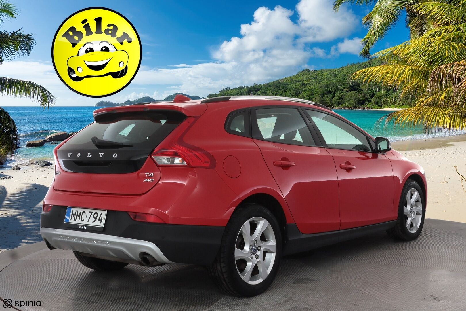 Volvo V40 Cross Country 2014 T4 AWD Summum aut - | ACC | Muistipenkki | Nahat | Digimittari | P.kamera | Xenon | Lane Assist | BLIS | Keyless | Huoltokirja | Lohko+sisälämmitin | 2x renkaat aluin |