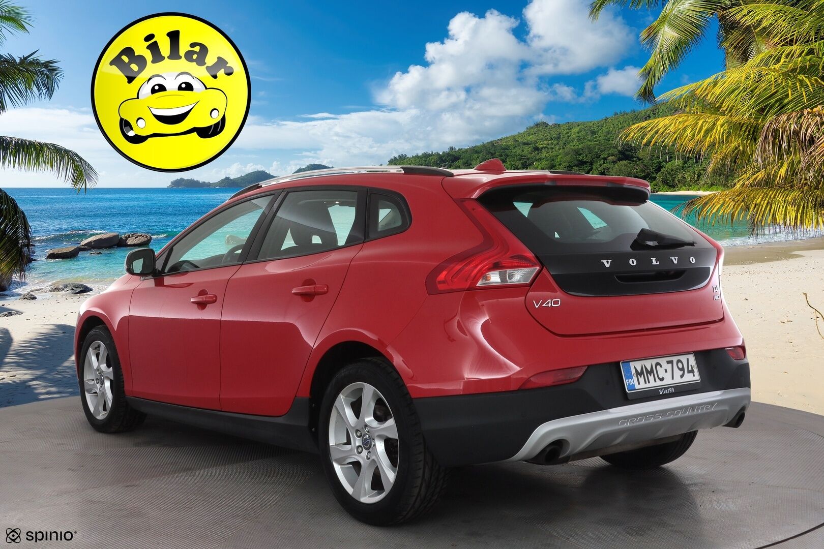 Volvo V40 Cross Country 2014 T4 AWD Summum aut - | ACC | Muistipenkki | Nahat | Digimittari | P.kamera | Xenon | Lane Assist | BLIS | Keyless | Huoltokirja | Lohko+sisälämmitin | 2x renkaat aluin |