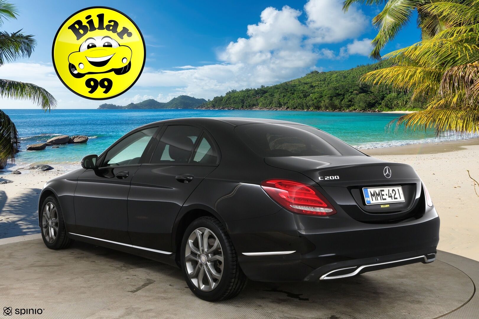 Mercedes-Benz C 2015 200 A Premium Business / P-Tutkat / Lohko + sis pistoke / Suomi-Auto / Rattivaihteet! - Huipputehokkaat ILS LED Ajovalot / Uudet kesärenkaat!