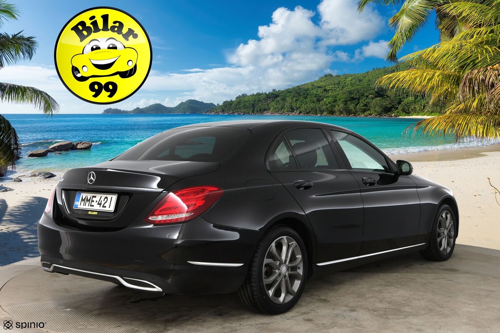 Mercedes-Benz C 2015 200 A Premium Business / P-Tutkat / Lohko + sis pistoke / Suomi-Auto / Rattivaihteet! - Huipputehokkaat ILS LED Ajovalot / Uudet kesärenkaat!