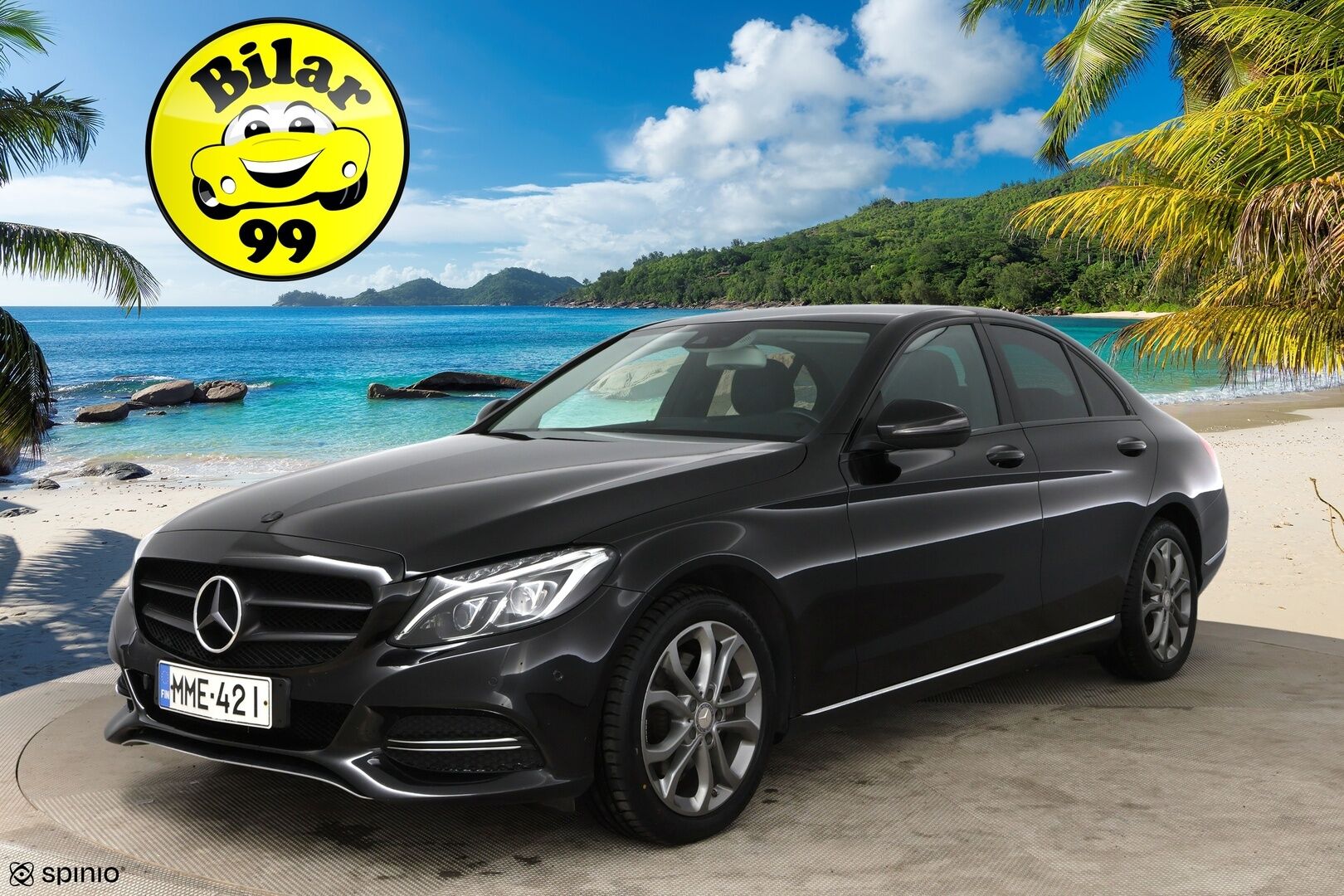 Mercedes-Benz C 2015 200 A Premium Business / P-Tutkat / Lohko + sis pistoke / Suomi-Auto / Rattivaihteet! - Huipputehokkaat ILS LED Ajovalot / Uudet kesärenkaat!