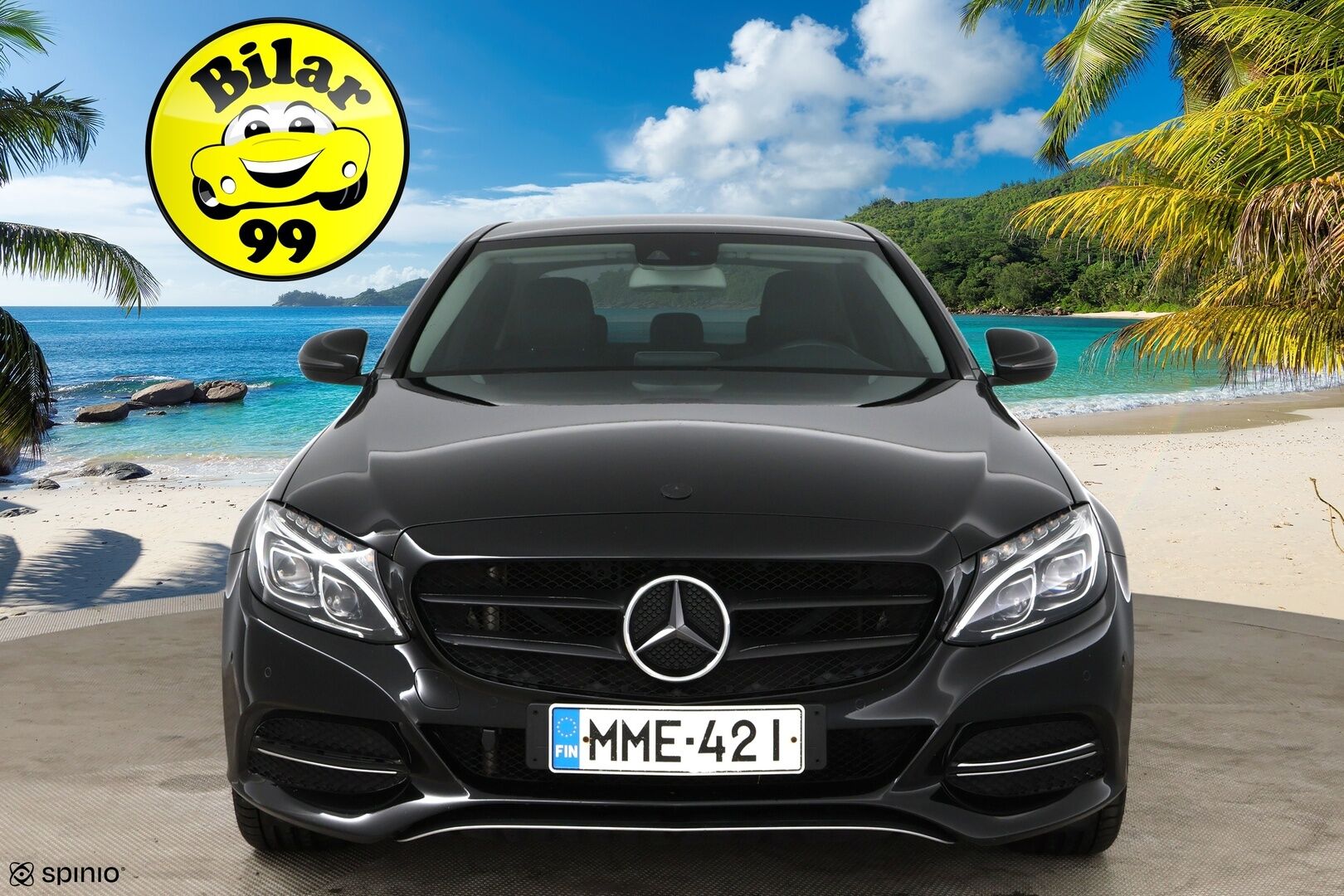 Mercedes-Benz C 2015 200 A Premium Business / P-Tutkat / Lohko + sis pistoke / Suomi-Auto / Rattivaihteet! - Huipputehokkaat ILS LED Ajovalot / Uudet kesärenkaat!