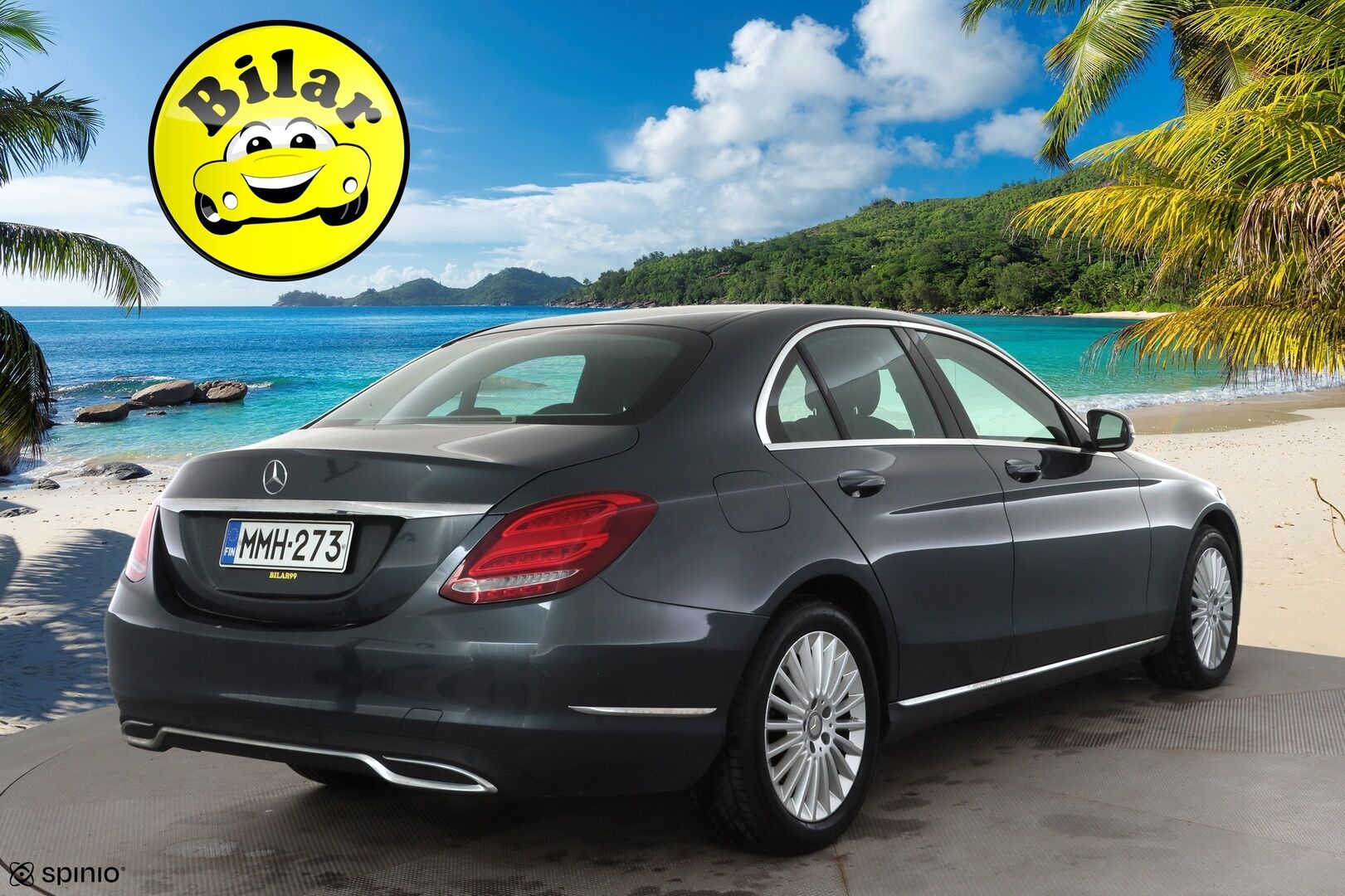 Mercedes-Benz C 2015 220 BlueTec A Premium Business - | Vakkari | Webasto | ILS LED | P.tutkat | Osasähköt | Suomi-auto | Kahdet Renkaat |