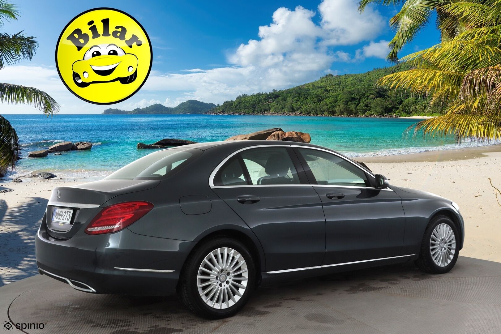 Mercedes-Benz C 2015 220 BlueTec A Premium Business - | Vakkari | Webasto | ILS LED | P.tutkat | Osasähköt | Suomi-auto | Kahdet Renkaat |