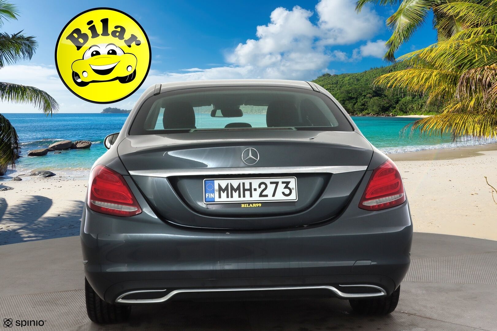 Mercedes-Benz C 2015 220 BlueTec A Premium Business - | Vakkari | Webasto | ILS LED | P.tutkat | Osasähköt | Suomi-auto | Kahdet Renkaat |