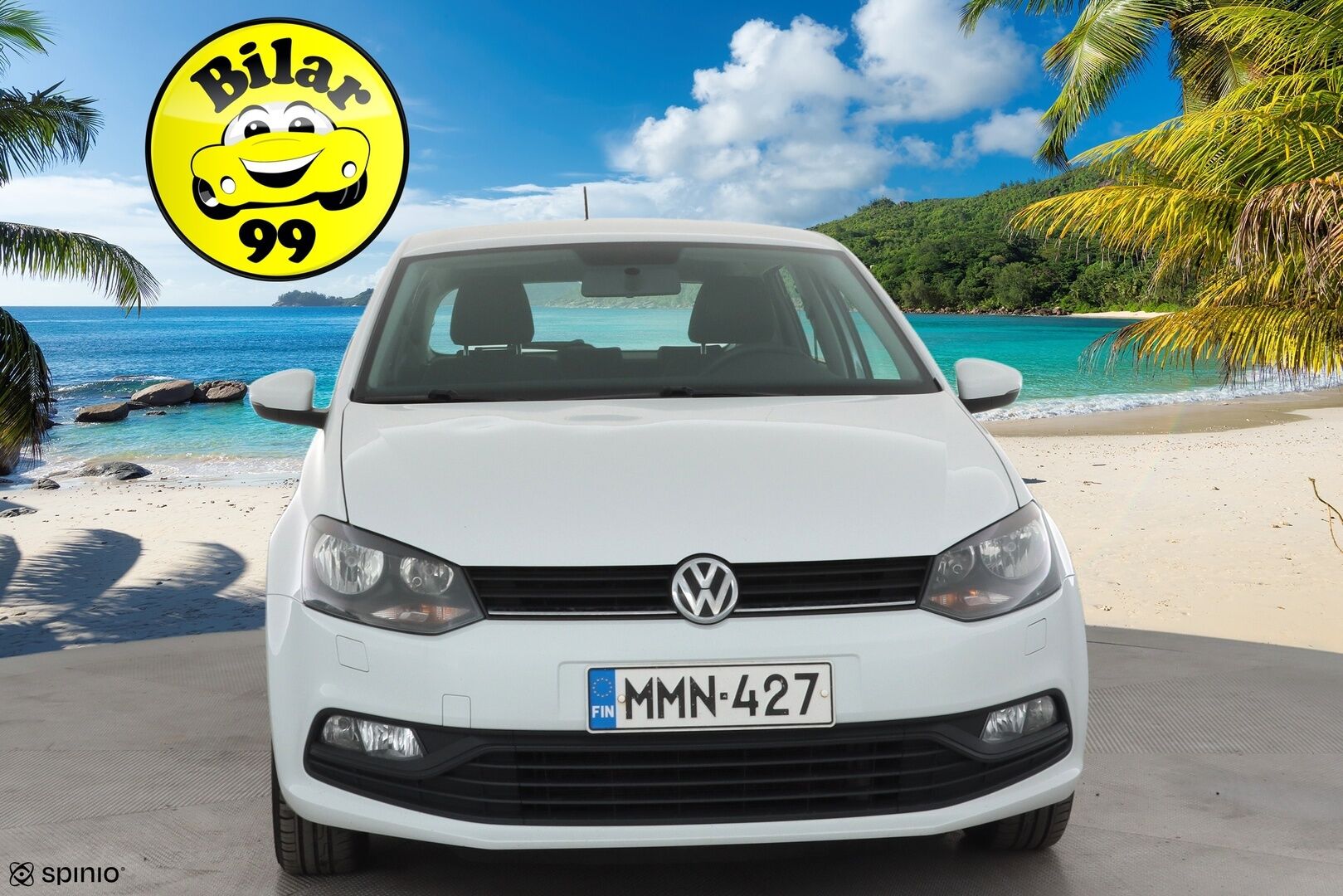 Volkswagen Polo 2016 Trendline 1,0 55 kW (75 hv) * Suomi-auto / Ilmastointi / Radio / 2x Renkaat * - Juuri katsastettu - HULLUT AVAJAISHULINAT KORKOTARJOUS 3,29 %