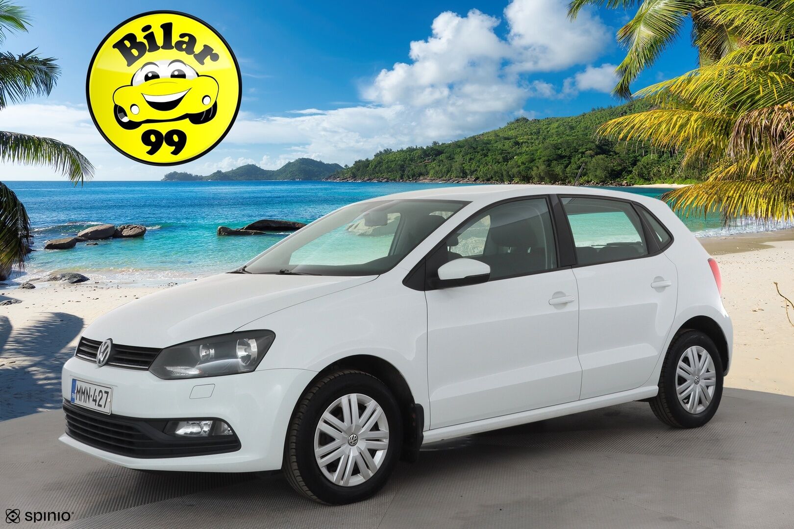 Volkswagen Polo 2016 Trendline 1,0 55 kW (75 hv) * Suomi-auto / Ilmastointi / Radio / 2x Renkaat * - Juuri katsastettu - HULLUT AVAJAISHULINAT KORKOTARJOUS 3,29 %