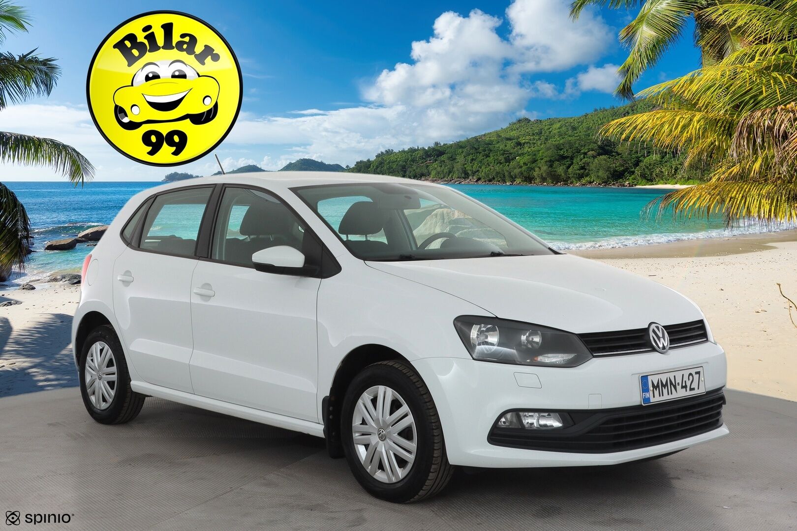 Volkswagen Polo 2016 Trendline 1,0 55 kW (75 hv) * Suomi-auto / Ilmastointi / Radio / 2x Renkaat * - Juuri katsastettu - HULLUT AVAJAISHULINAT KORKOTARJOUS 3,29 %
