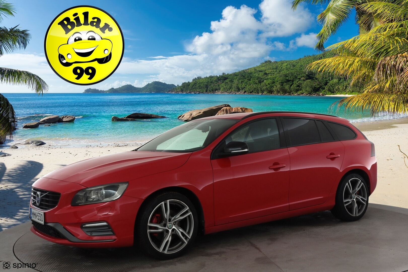 Volvo V60 2016 T3 Business R-Design aut * Vakkari / P.tutka / Webasto / Ratinlämmitin / Digimittaristo / Sporttipenkit * - Suomi-auto / Kahdet renkaat aluvanteilla - HULLU BLACKWEEK KORKOTARJOUS 2,49%