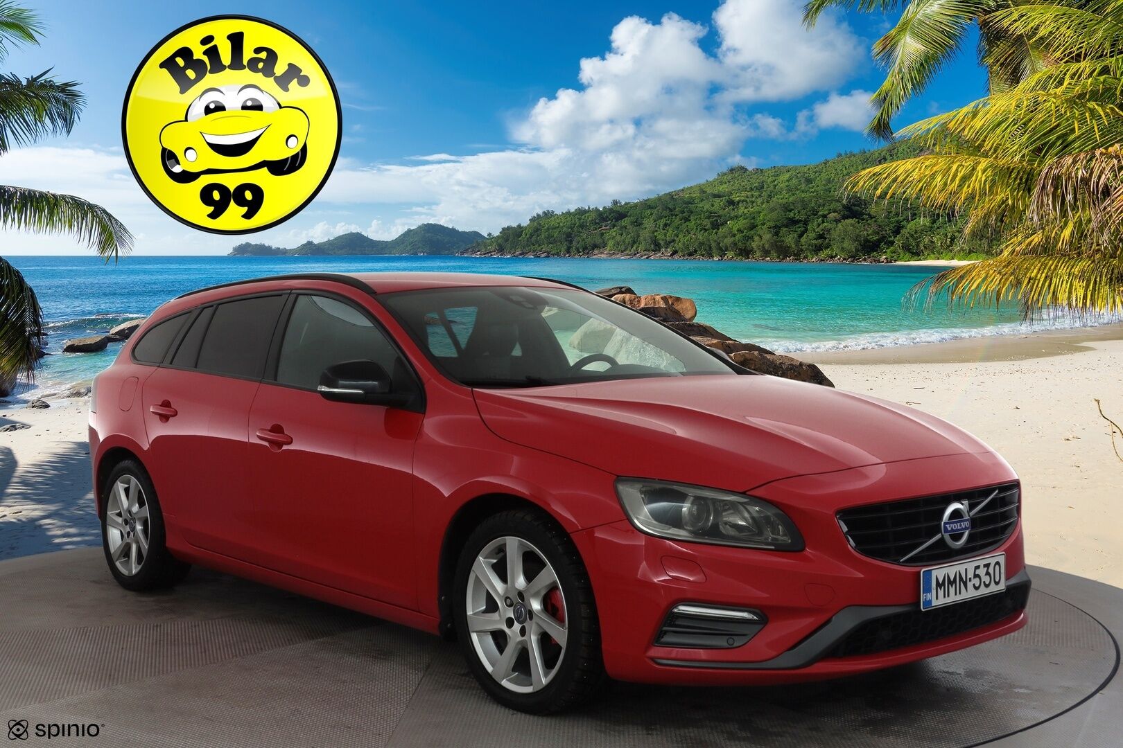 Volvo V60 2016 T3 Business R-Design aut * Vakkari / P.tutka / Webasto / Ratinlämmitin / Digimittaristo / Sporttipenkit * - Suomi-auto / Kahdet renkaat aluvanteilla - HULLU BLACKWEEK KORKOTARJOUS 2,49%