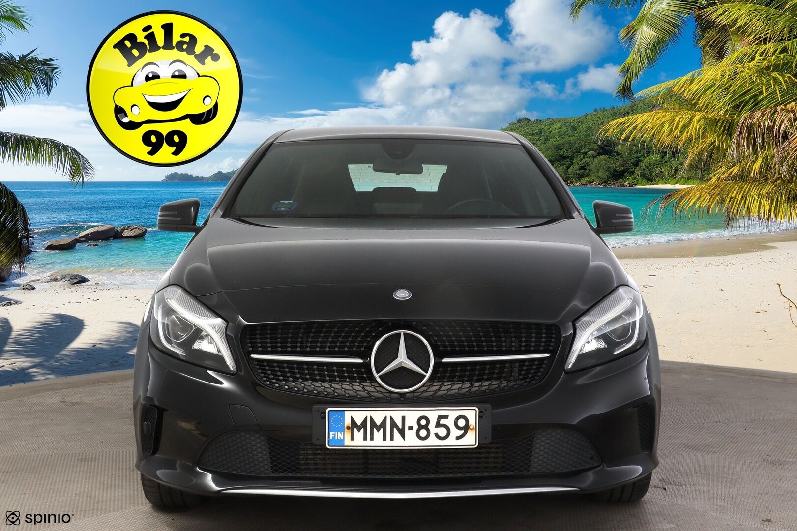 Mercedes-Benz A 2016 180 A Premium Business * LED / P-kamera / Vakkari / Lohkolämmitin * - Siistissä kunnossa oleva Mersu maltillisilla kilometreillä!