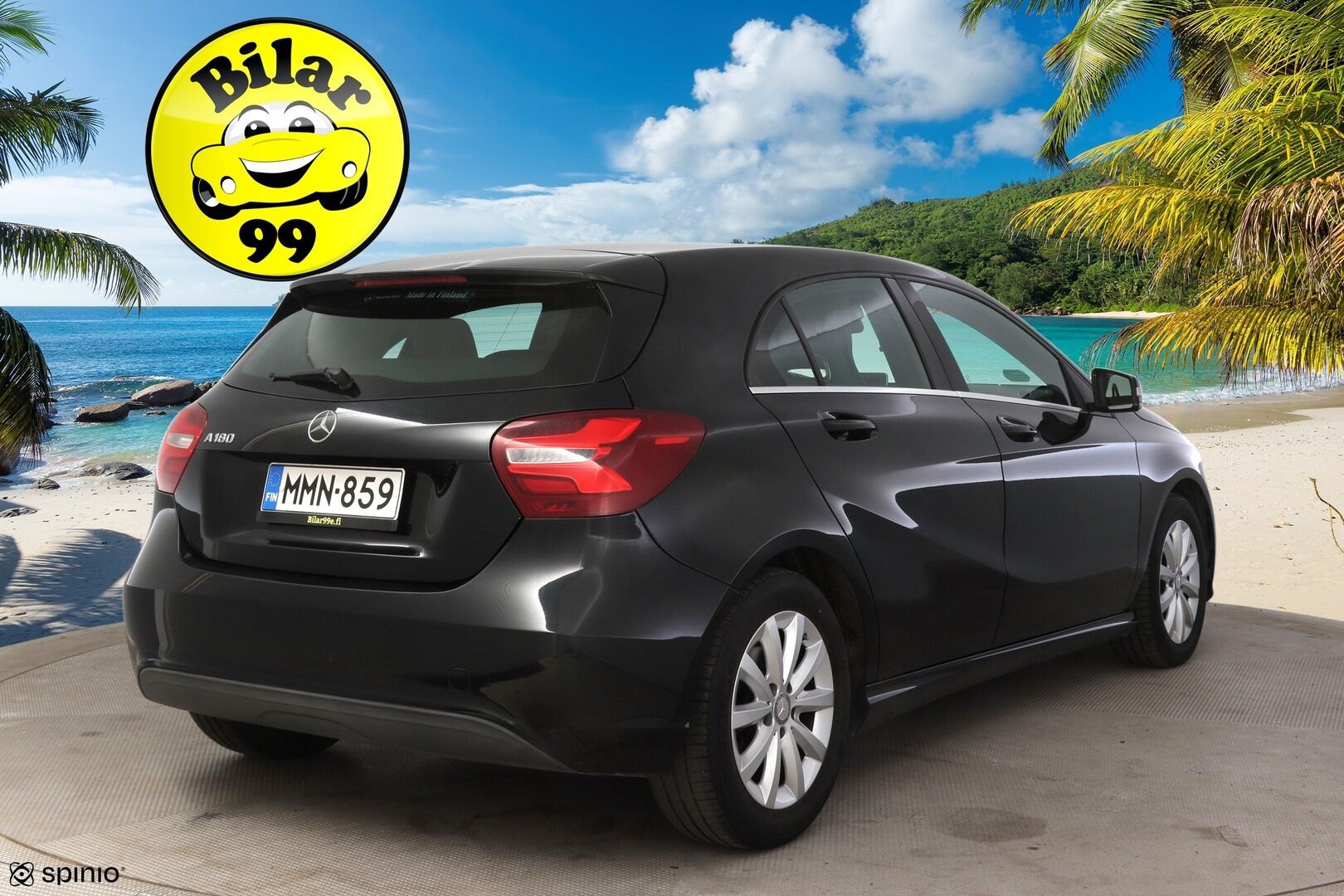 Mercedes-Benz A 2016 180 A Premium Business * LED / P-kamera / Vakkari / Lohkolämmitin * - Siistissä kunnossa oleva Mersu maltillisilla kilometreillä!