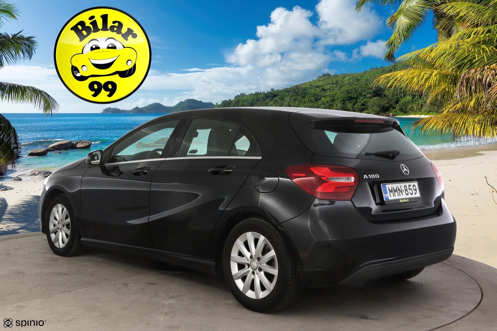 Mercedes-Benz A 2016 180 A Premium Business * LED / P-kamera / Vakkari / Lohkolämmitin * - Siistissä kunnossa oleva Mersu maltillisilla kilometreillä!