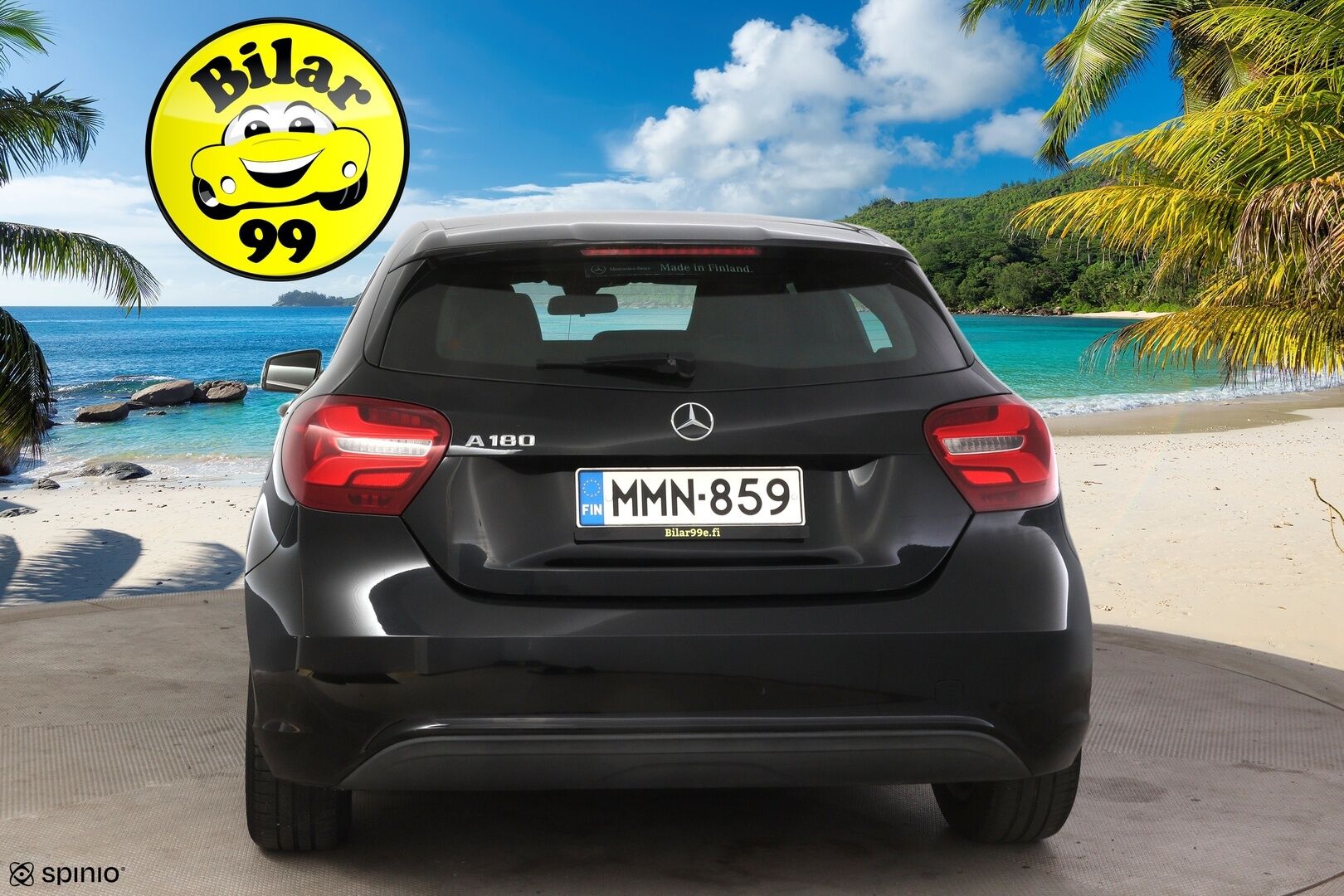 Mercedes-Benz A 2016 180 A Premium Business * LED / P-kamera / Vakkari / Lohkolämmitin * - Siistissä kunnossa oleva Mersu maltillisilla kilometreillä!