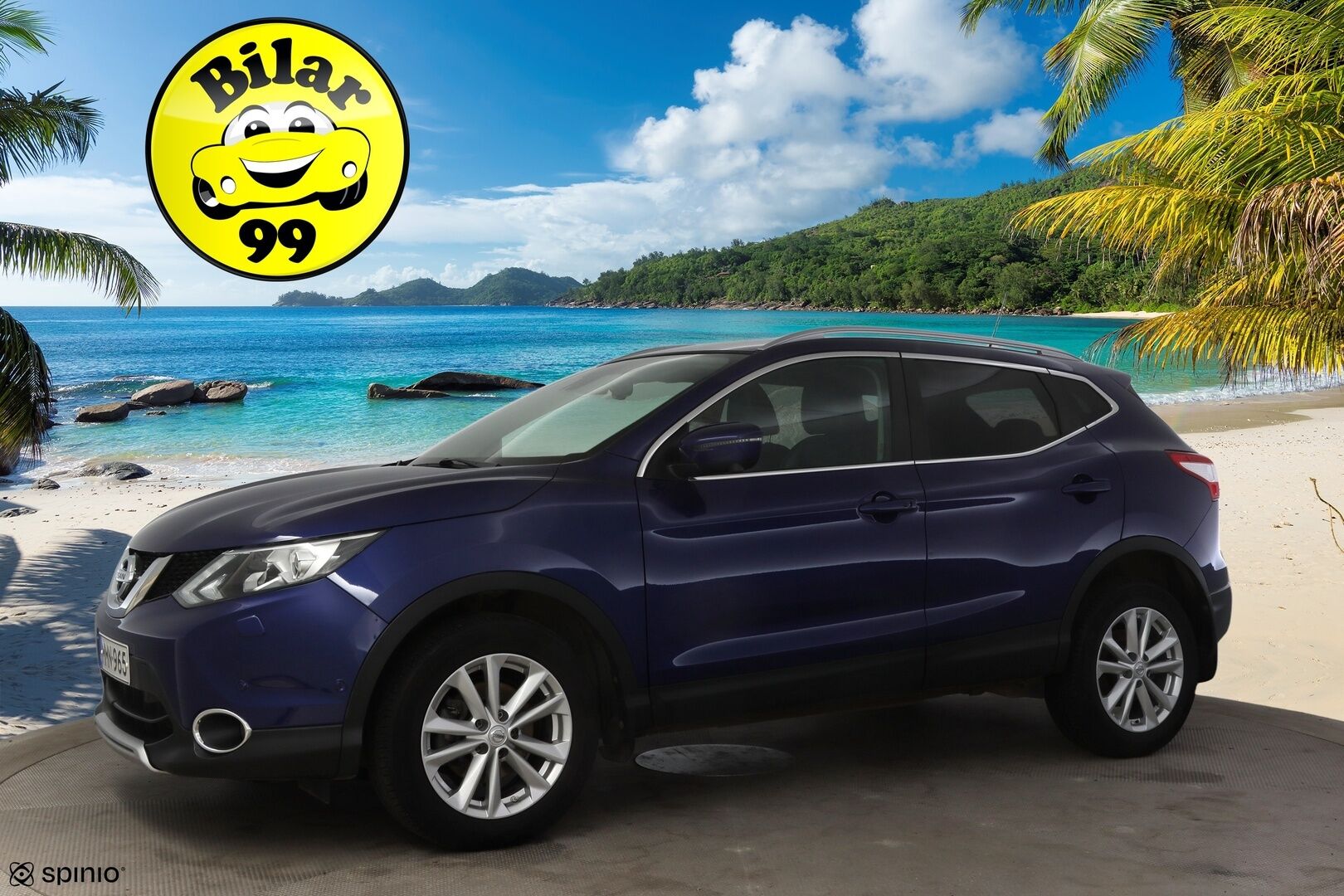 Nissan Qashqai 2017 DIG-T 115 Business 360 2WD Xtronic E6 17" Leather * 360-kamera / kaistavahti / blind spot / nahat / navi * - * Juuri Tullut / 2x renkaat ja vanteet / lohkolämmitin ja sisäpistoke *