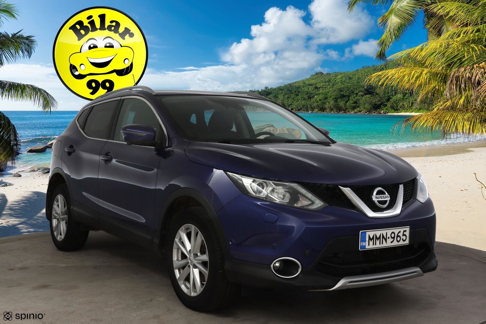 Nissan Qashqai 2017 DIG-T 115 Business 360 2WD Xtronic E6 17" Leather * 360-kamera / kaistavahti / blind spot / nahat / navi * - * Juuri Tullut / 2x renkaat ja vanteet / lohkolämmitin ja sisäpistoke *
