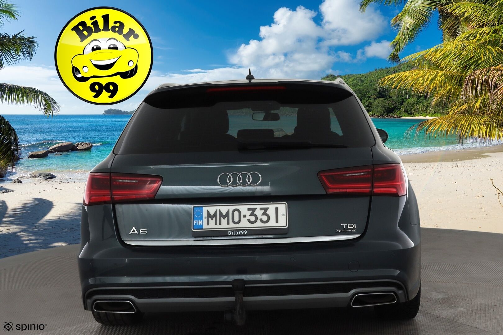 Audi A6 2016 Avant Land of quattro Edition 2,0 TDI 140 kW quattro S tronic * Vakkari / P.tutkat / Koukku / Puolinahat / Webasto * - Suomi-auto / Kahdet renkaat aluvanteilla - Osta nyt, maksa vasta ensi vuonna