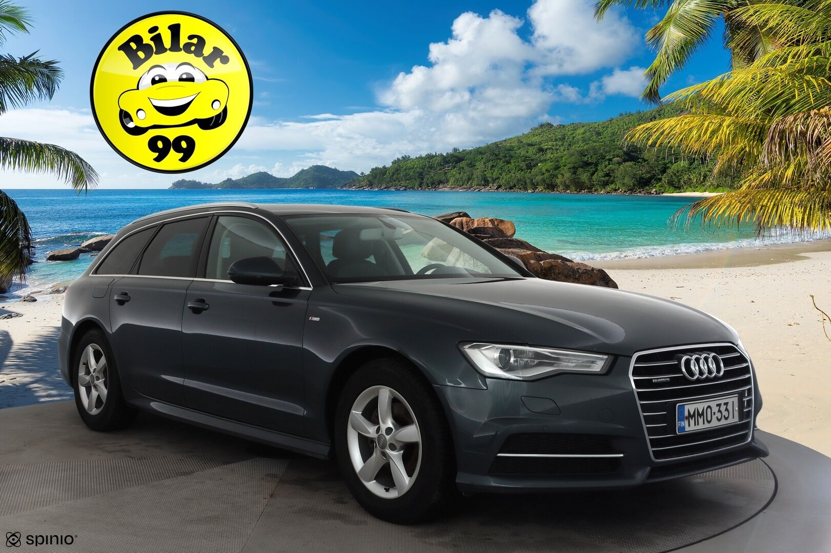 Audi A6 2016 Avant Land of quattro Edition 2,0 TDI 140 kW quattro S tronic * Vakkari / P.tutkat / Koukku / Puolinahat / Webasto * - Suomi-auto / Kahdet renkaat aluvanteilla - Osta nyt, maksa vasta ensi vuonna